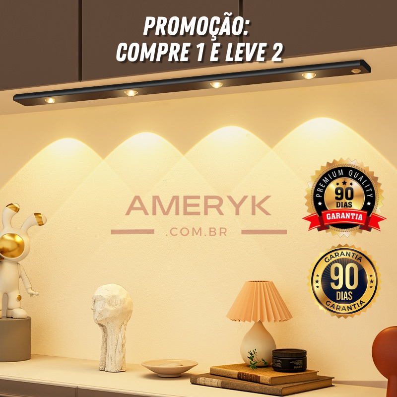 Oferta WhatsApp | Compre 1 e Leve 2 - Luminária Slim Recarregável - AMERYK